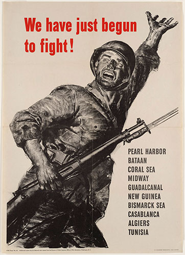 USA Patriotism Poster WWII 1LG